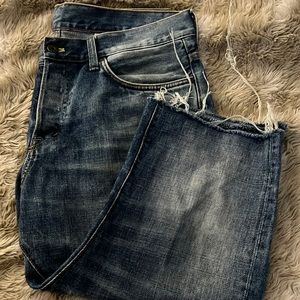 H&M denim cutoffs. W34 straight, regular